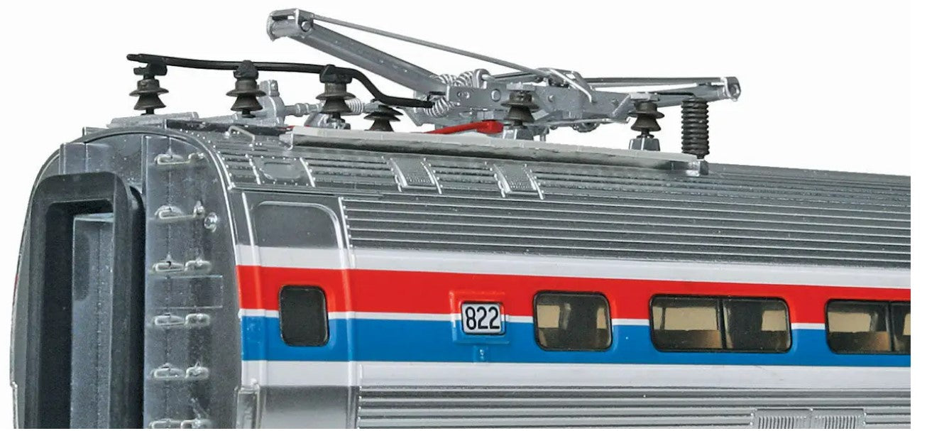 WALTHERS Proto #920-13840 - 85' Budd Metroliner EMU Coach AMTRAK Phase 1 #822 (DCC Ready) - Chester Model Centre