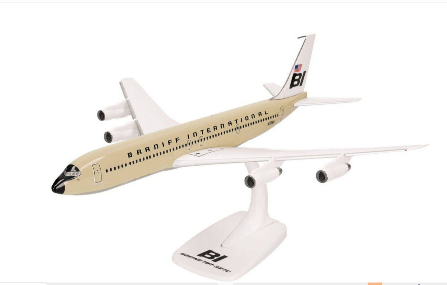 PPCBRANIFFB - 1/144 BRANIFF B707-300 BEIGE - Chester Model Centre