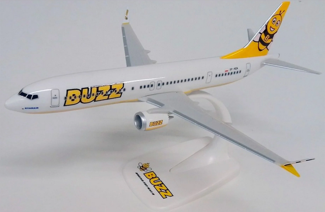 PPC Holland Buzz Boeing 737 Max 8 1:200 - Chester Model Centre