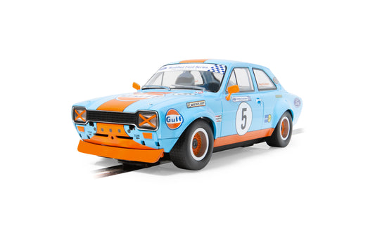 Scalextric C4530 Ford Escort MK1 – Wayne Crabtree Modified Fords 2023 - Gulf Edition - Chester Model Centre