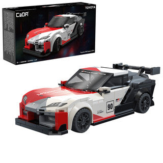 CaDa C55041W 1:24 Toyota GR Supra GT4 Car - 324 pcs