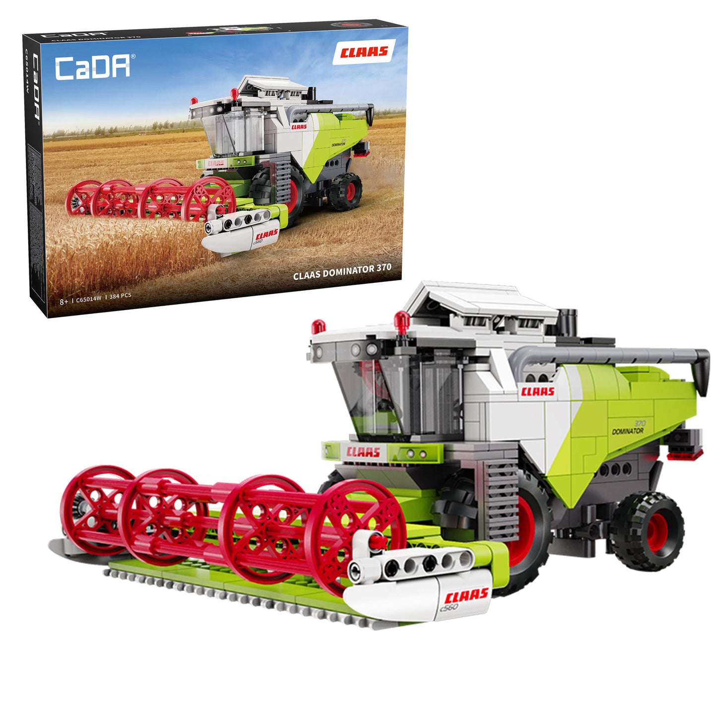 CaDa C65014W CLAAS Dominator 370 Combine Harvester