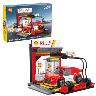 CaDa C66035W Shell Pit Stop Staging Station - 237 pcs