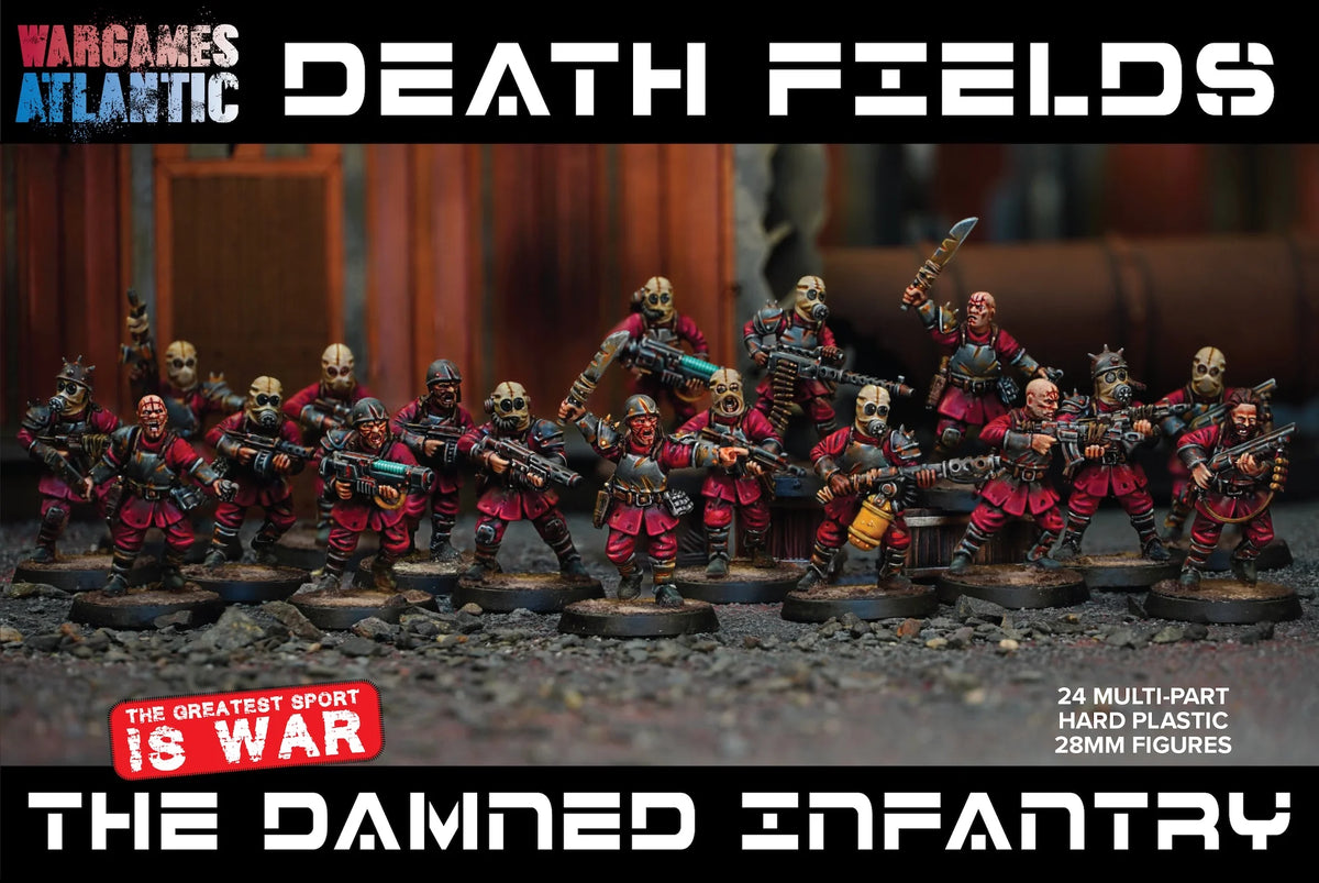 Wargames Atlantic Death Fields The Damned Infantry