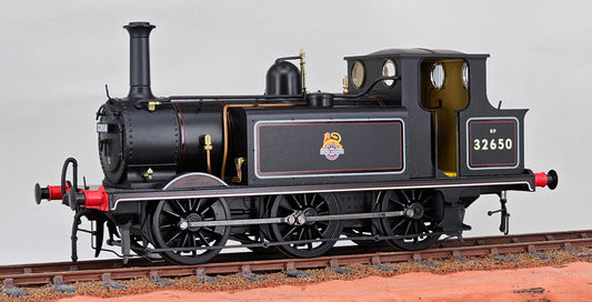DAPOL 7S-010-012 BR Terrier A1X Lined Black Early Crest No.32650 Ex: IOW Fishbourne DCC Ready (21 Pin) - Chester Model Centre