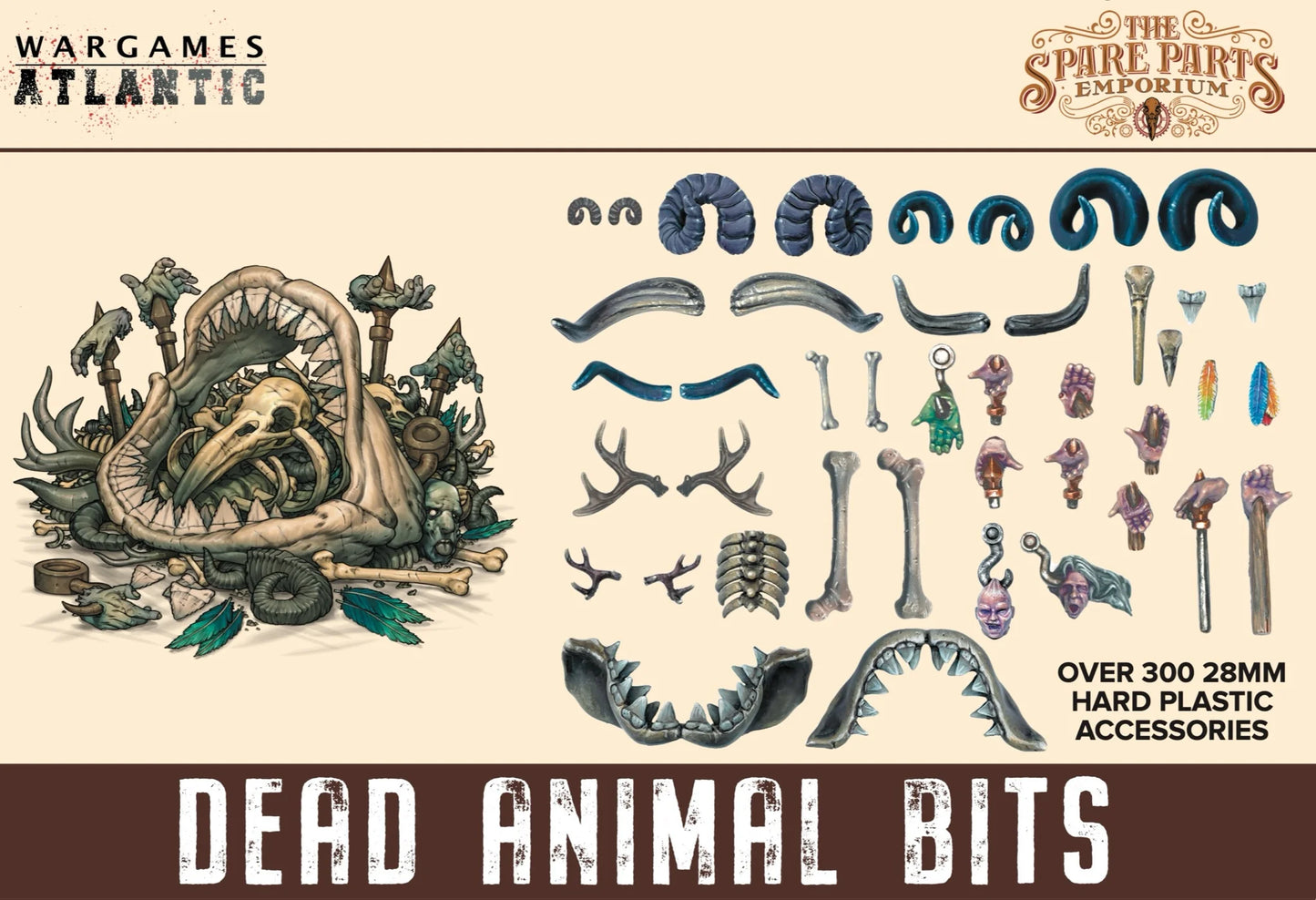 Wargames Atlantic Spare Parts Emporium Dead Animal Bits