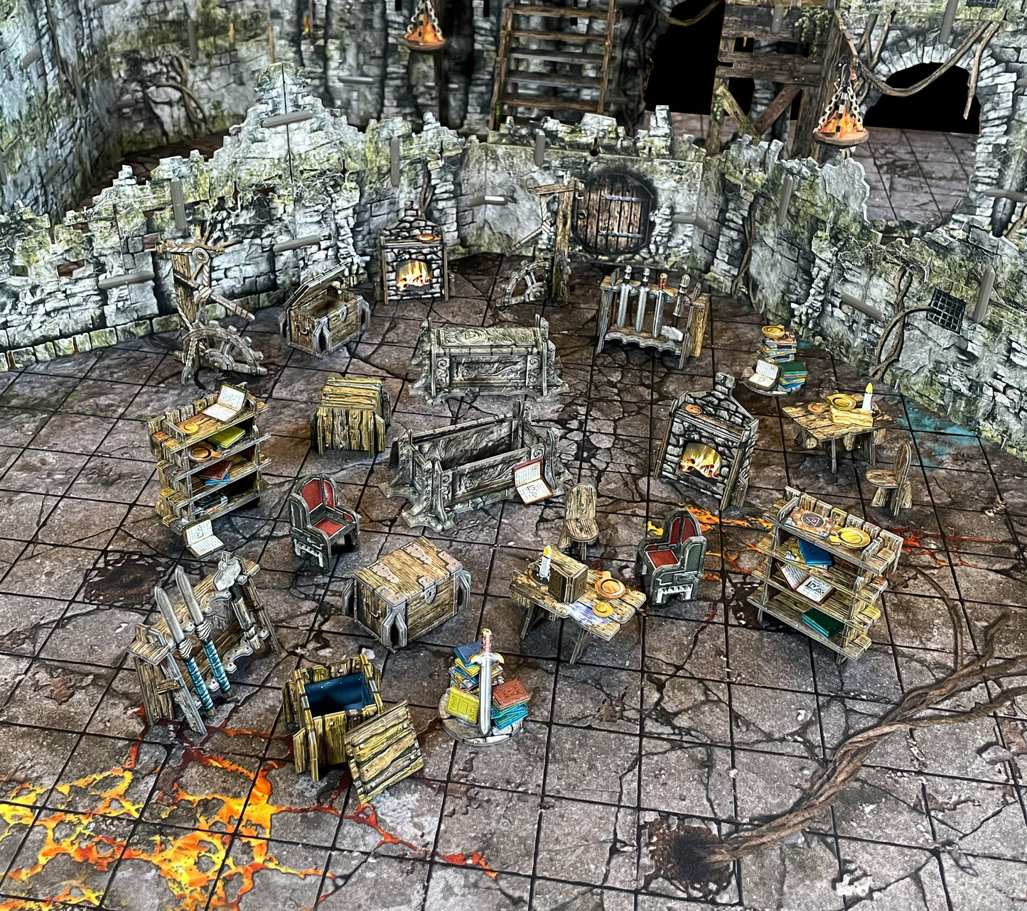 Battle Systems Fantasy Dungeon Furniture - Chester Model Centre