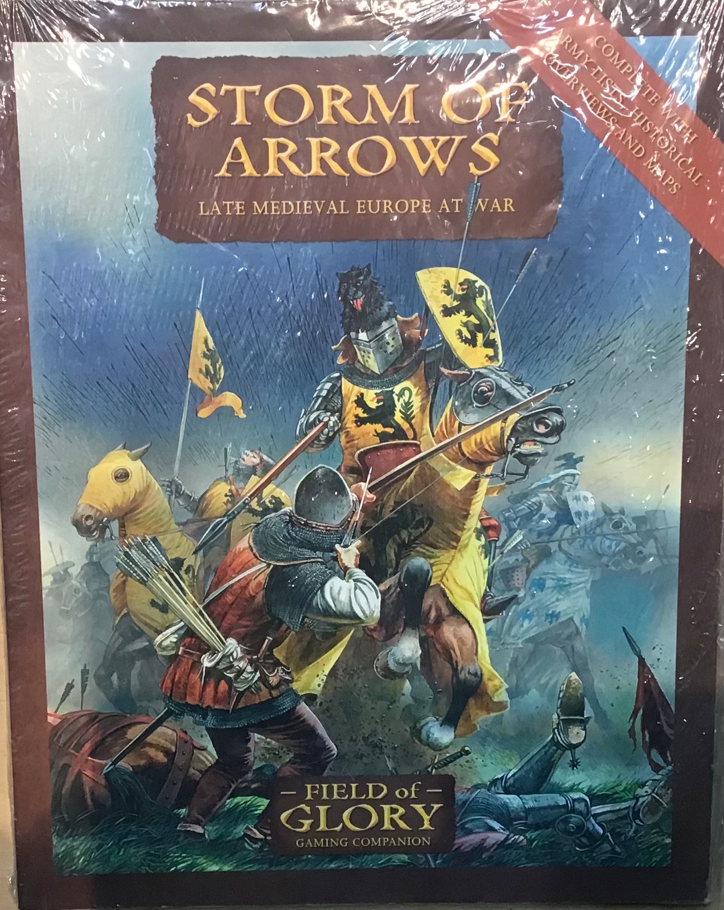 Storm of Arrows: Late Medieval Europe at War Field of Glory Gaming Companion - Chester Model Centre