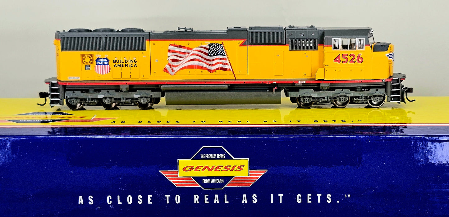 Athearn Genesis HO Scale G6165 Union Pacific SD-70M 'Building America' No.4526 Orange/Grey Livery (DCC Ready)