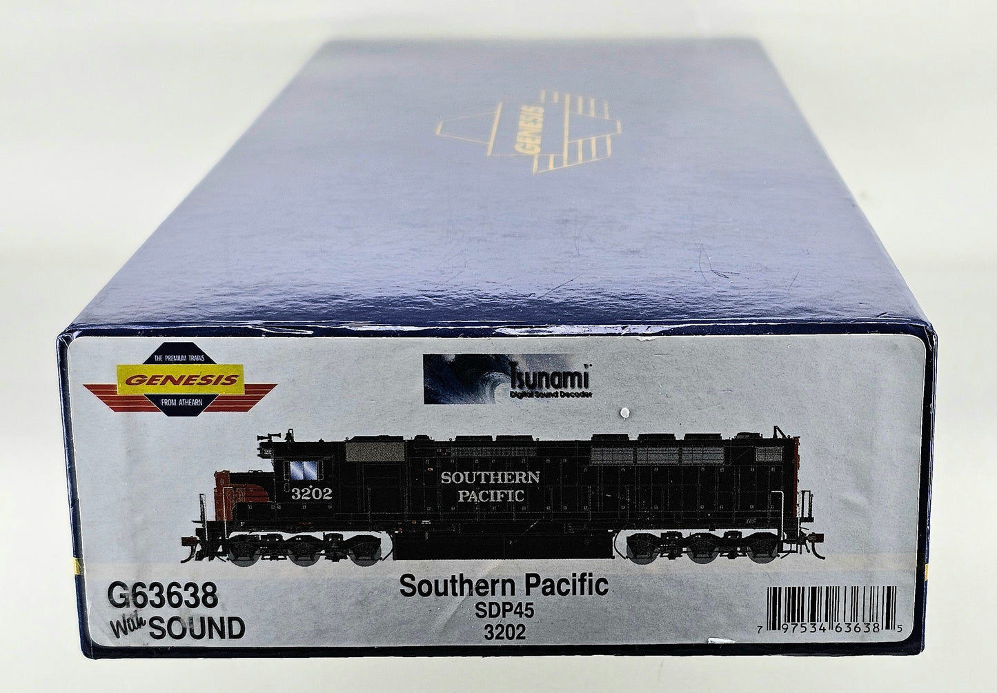 GENESIS G63638 SDP45 Southern Pacific Locomotive #3202 with Tsunami DCC and Sound