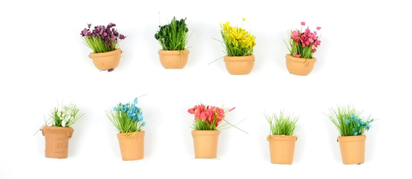 Gaugemaster OO Scale GM1644 Flowers In Pots - Set B