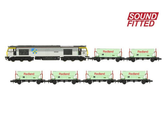 Graham Farish 370-221SF Moving Mountains N Scale Train Set Sound Fitted - Chester Model Centre