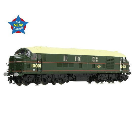 Graham Farish 372-917 LMS 10001 BR Lined Green Late Crest - Chester Model Centre