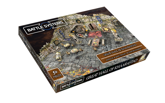 Battle Systems Fantasy Dungeon Great Hall of Khaarastad - Chester Model Centre