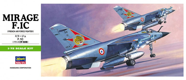 Hasegawa HAB4 1:72 Dassault Mirage F.1C
