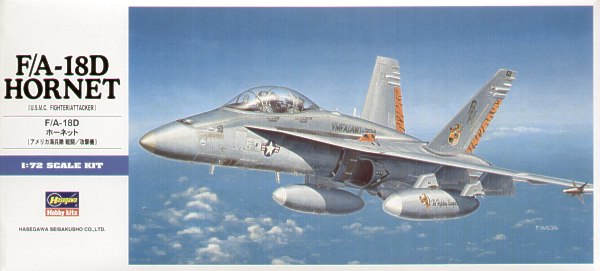 Hasegawa HAD9 1:72 F/A-18D Hornet