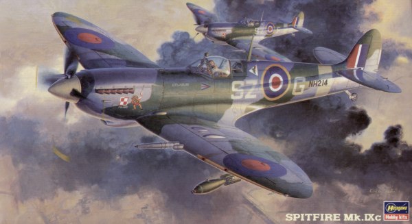 Hasegawa HAJT79 1:48 Supermarine Spitfire Mk.IXC
