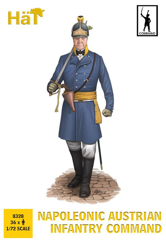 8328 1:72 Napoleonic Austrian Infantry Command - Chester Model Centre
