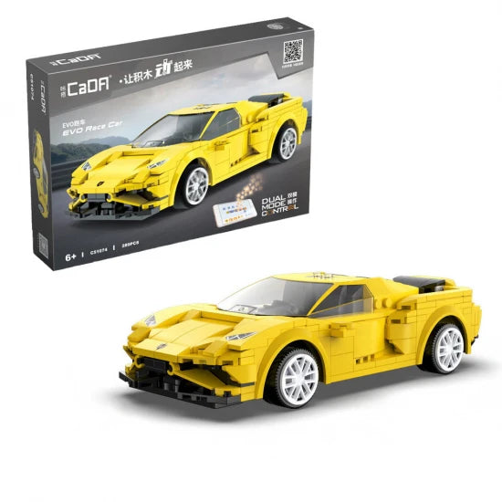 CaDa C51074W Evo Race Car Dual Mode Control 289pcs - Chester Model Centre