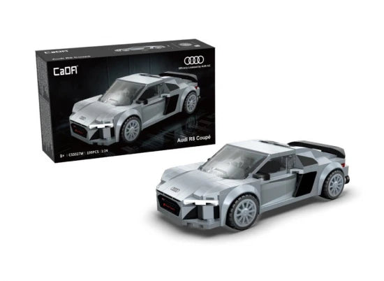 CaDa C55027W 1:24 Audi R8 Coupe 199pcs - Chester Model Centre