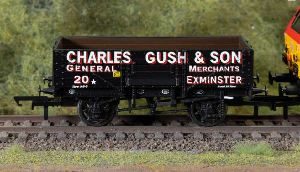 HORNBY R60303 Charles Gush and Son - 5 Plank Wagon - No. 20 Mineral wagons - Chester Model Centre