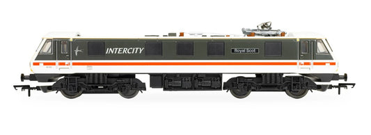 HORNBY R30529 RailRoad: BR - Intercity Class 90 - 'Royal Scot' 90001 DCC Ready - 21 Pin