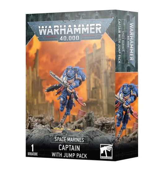 Space Marines Captain with Jump Pack Pre-Order Available 14th October - Chester Model Centre