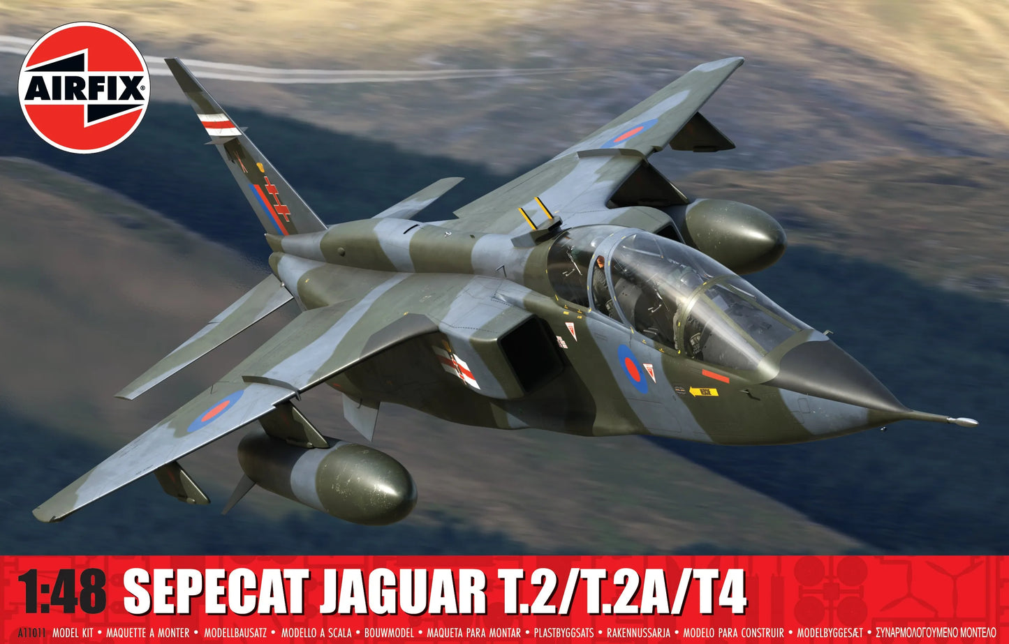 Airfix A11011 1:48 Sepecat Jaguar T.2/T.2A/T4