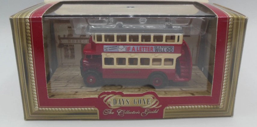 Lledo Collectibles #DG015043 1932 AEC Regent London Transport Bus