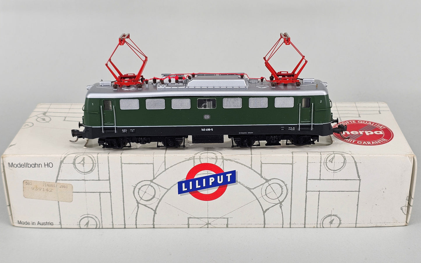 Liliput 714001 Electric Locomotive Green Livery - Chester Model Centre