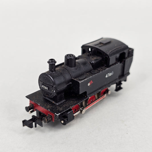 Minitrix N201 N Gauge Fowler 2F Dock Tank No.47160 - Chester Model Centre