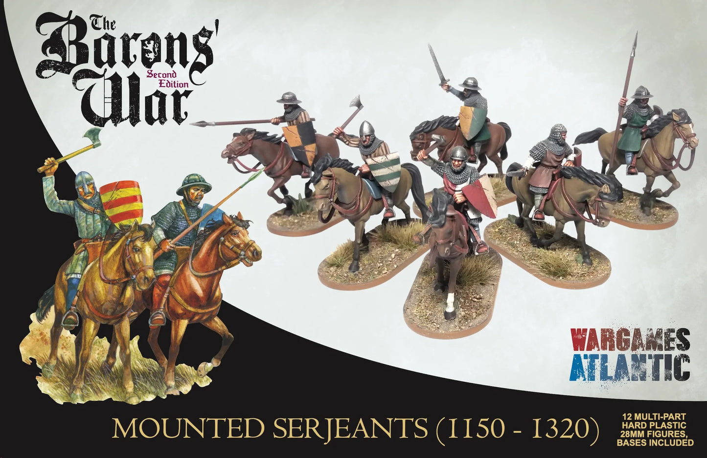 Wargames Atlantic Mounted Serjeants