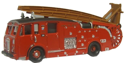 Oxford Diecast London Dennis F12 Fire Engine - 1:148 Scale - Chester Model Centre