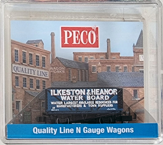 Peco N Gauge NR-P988 Ilkeston & Heanor 7 Plank Wagon (Malcs Models Exclusive) - Chester Model Centre