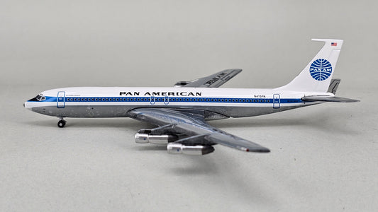 RARE! Gemini Jets 1:400 Scale Die-cast Boeing 707-320B 'PAN AM' Model Aircraft Reg:N415PA - Chester Model Centre