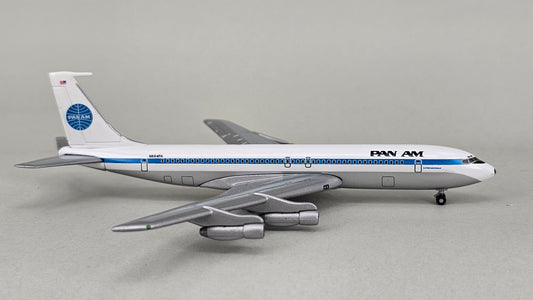 Gemini Jets 1:400 Scale Die-cast Boeing 707-321B 'PAN AM' Model Aircraft. Reg No. N884PA - Chester Model Centre