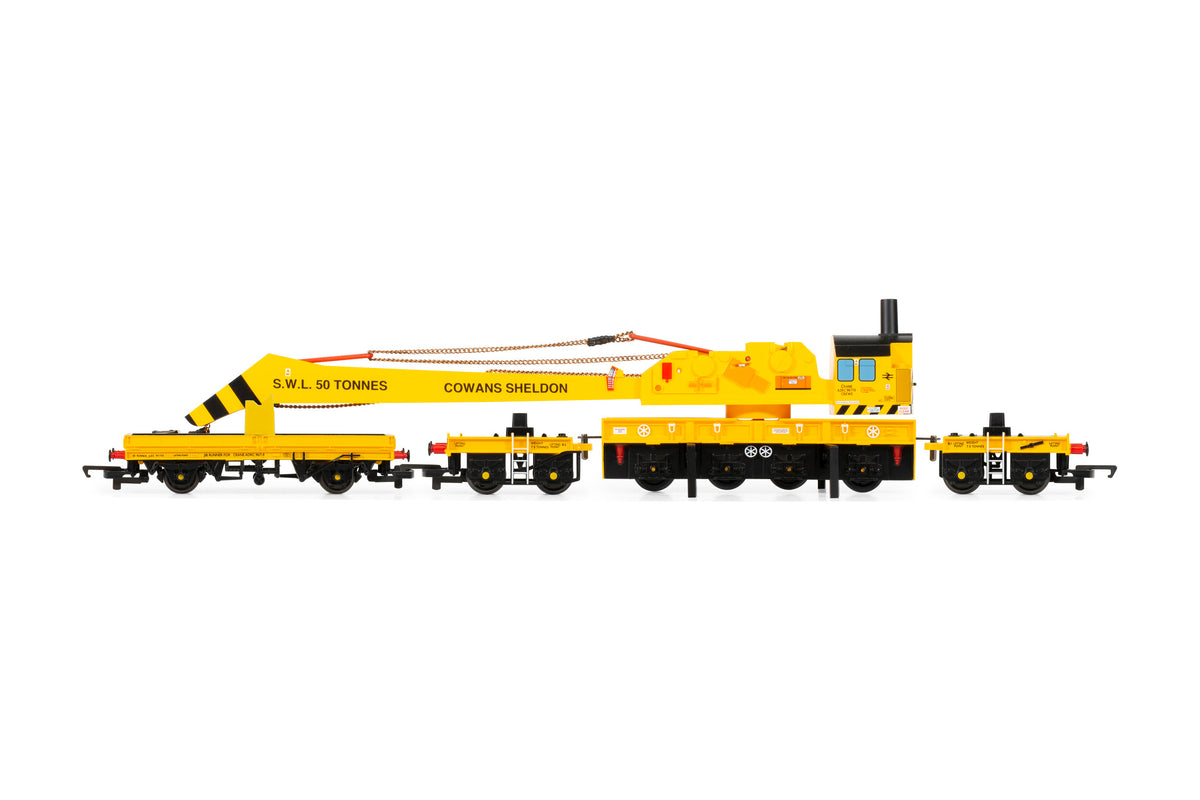 SALE Hornby R60123 The OneOne Collection, BR, 50T Breakdown Crane, Cowans Sheldon, 'ADRC96719