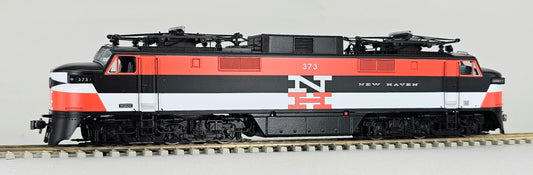 RAPIDO TRAINS INC. #84004 HO Scale GE EP-5 NEW HAVEN #373 (as Delivered w/Vents). DC, but can be converted to DCC using a 21 pin decoder.