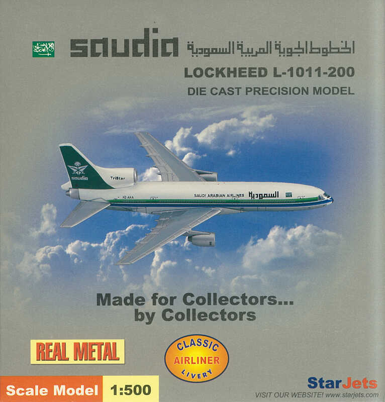 StarJets 1:500 Saudia Lockheed L-1011-200 SJSVA006 - Chester Model Centre