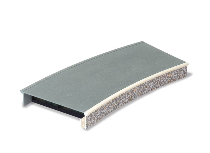 PECO ST-293 Platform Curved, Stone HO/OO Gauge - Chester Model Centre