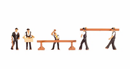 Noch HO/OO Gauge 15051 Carpenters- Five Figures