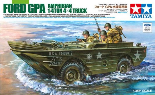 Tamiya Ford GPA Amphibian 1/4 Ton 4X4 Truck (Ref: 35336) - Chester Model Centre