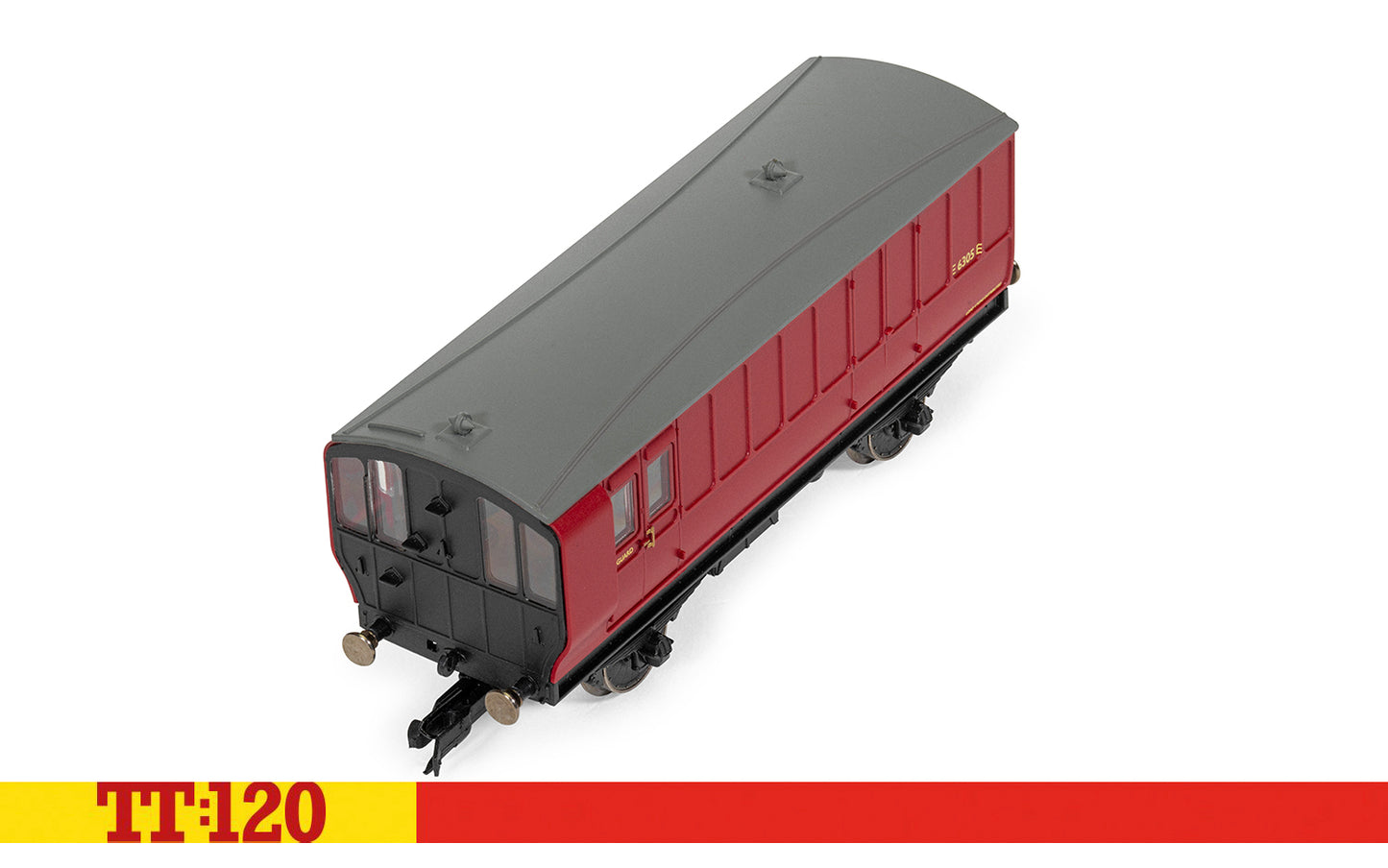 SALE - Hornby TT4062 BR 4 Wheel Coach 3rd Class Brake Baggage - Chester Model Centre