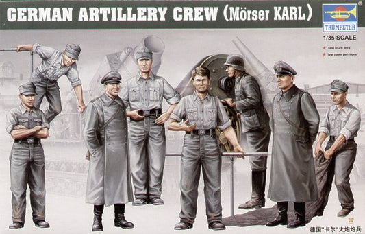 German Artillery Crew Morser Karl - Chester Model Centre