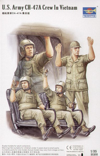 U.S. Army CH-47A Crew in Vietnam - Chester Model Centre
