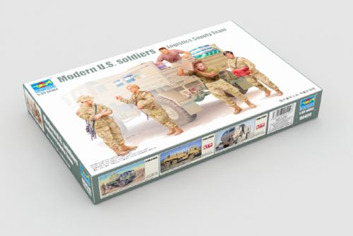 Modern US Soldiers Logistics Supply Team - Chester Model Centre