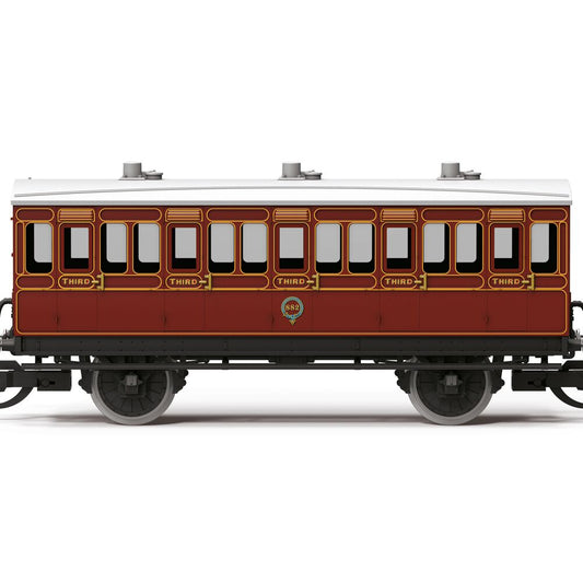 SALE - Hornby TT4056 LB&SCR 4 Wheel Coach 3rd Class - '882'