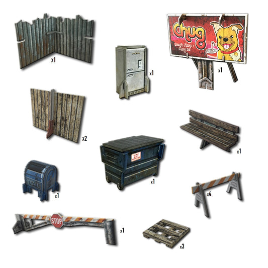 Battle Systems Urban Street Accessories II - Chester Model Centre