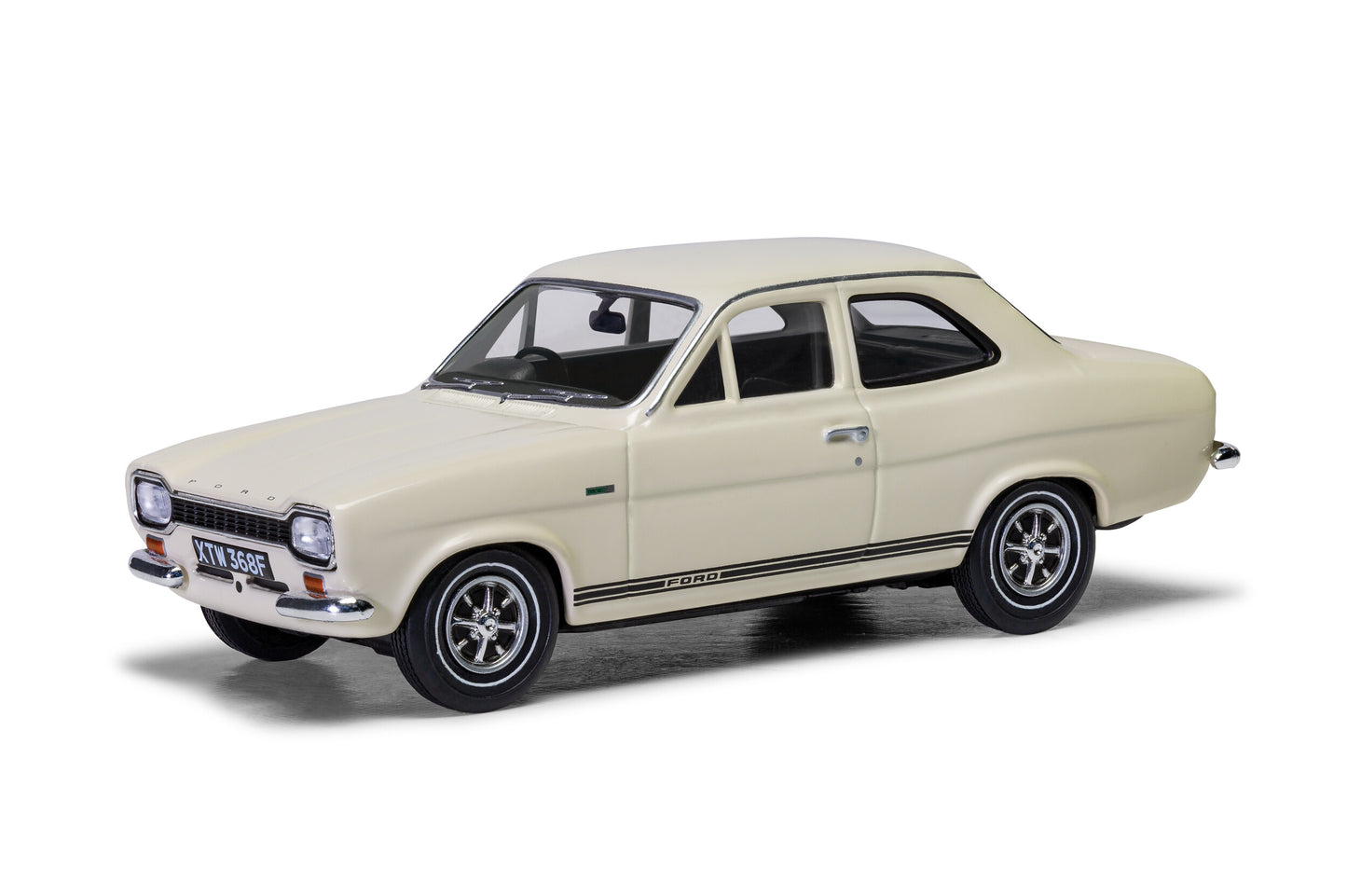 Corgi VA09532 Ford Escort MkI Twin Cam, Ermine White (Ford Press Car) - Chester Model Centre