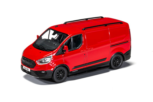 Corgi VA15102 Ford Transit Custom Trail, Race Red - Chester Model Centre